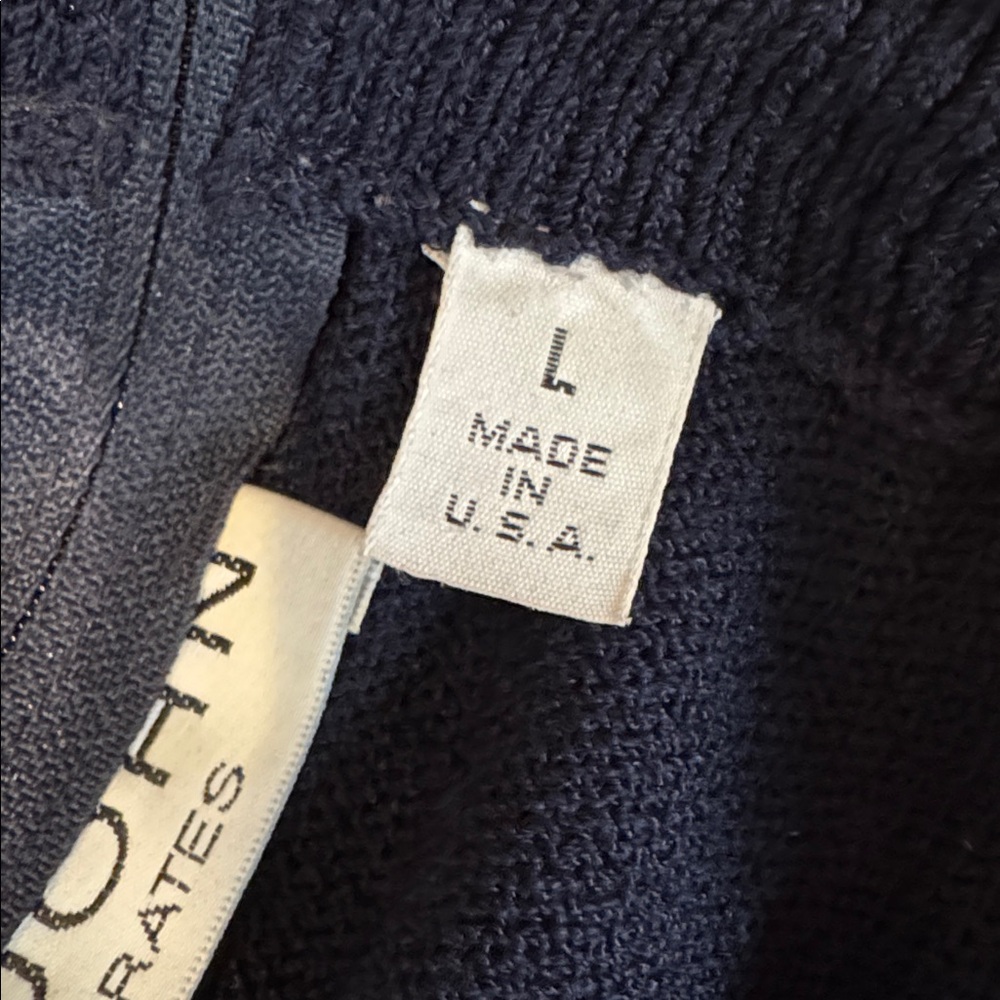 PRICE FIRM St. John Dark Blue Sweater Size L - Picture 3 of 7